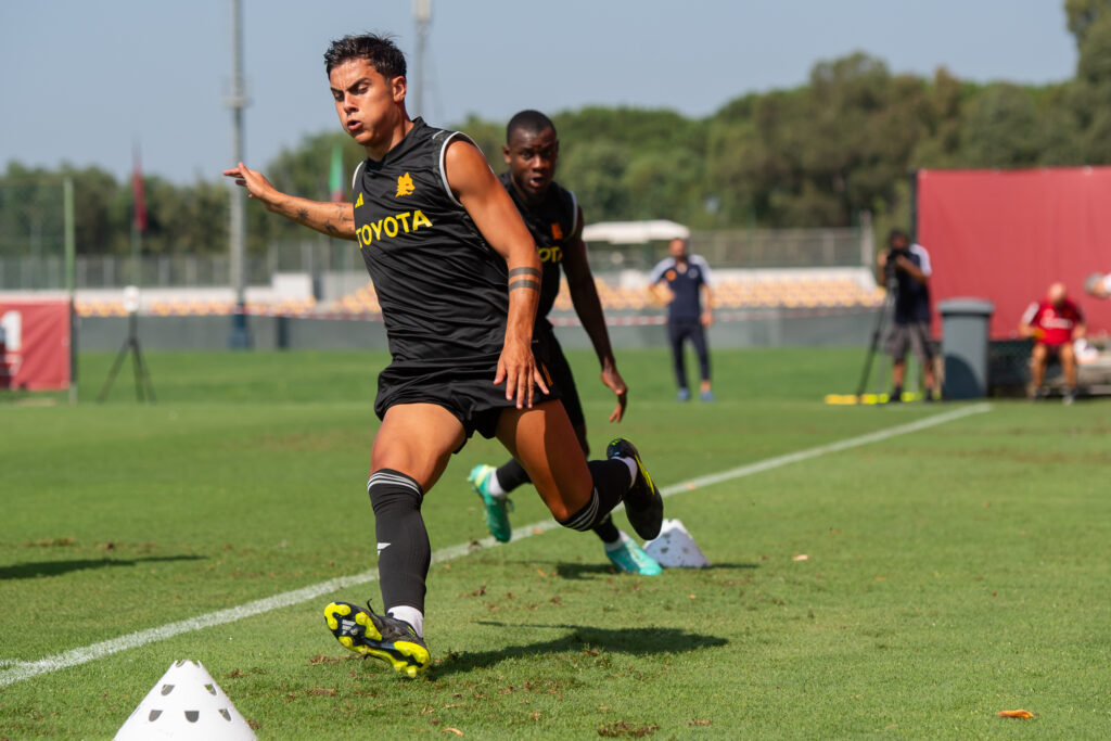 dybala AS Roma Training Session