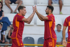 belotti celik SC Farense v AS Roma - Pre-Season Friendly