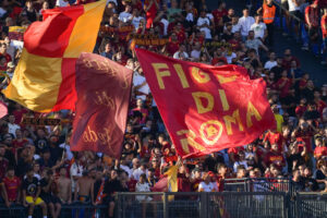 Curva Sud AS Roma v US Salernitana - Serie A TIM