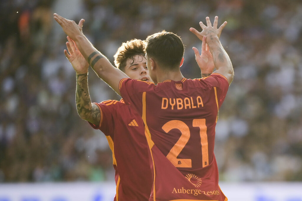 dybala Zalewski Toulouse FC v AS Roma - Friendly Match