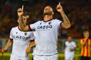 arnautovic US Lecce v Bologna FC - Serie A