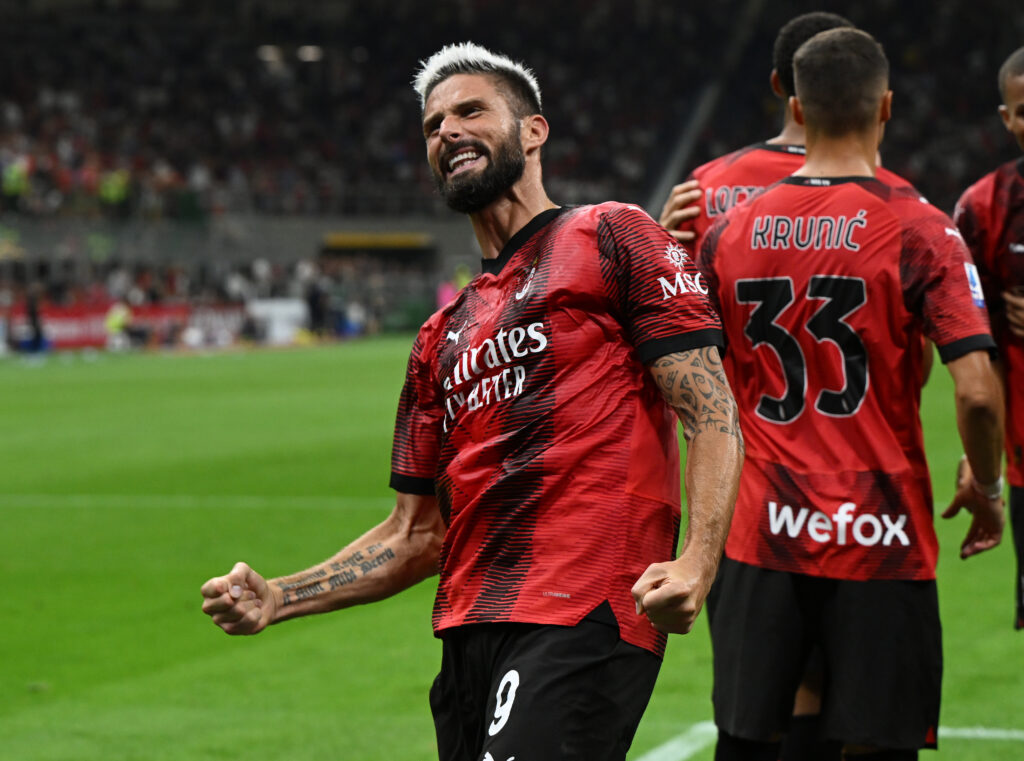 giroud AC Milan v Torino FC - Serie A TIM