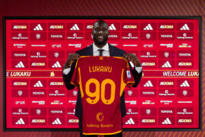 Lukaku AS Roma Unveil New Signing Romelu Lukaku