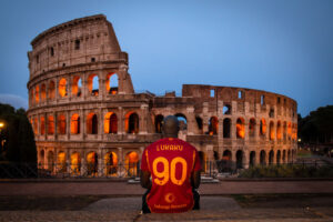 Lukaku AS Roma Unveil New Signing Romelu Lukaku