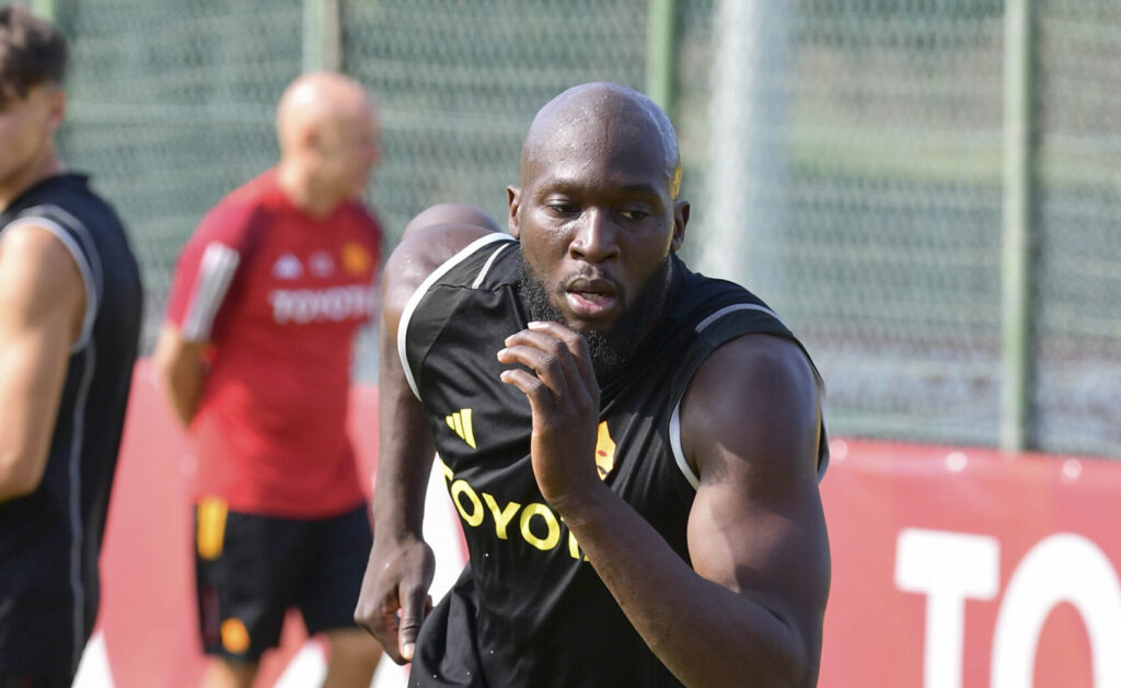 Lukaku AS Roma Training Session