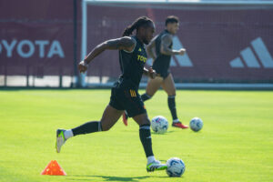 Renato Sanches AS Roma Training Session