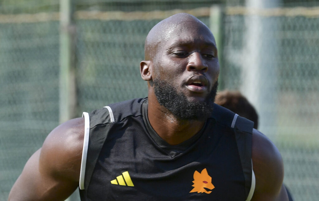 Lukaku AS Roma Training Session