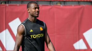 AS Roma Training Session ndicka