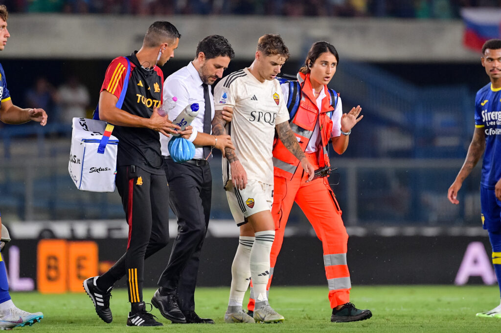Zalewski Hellas Verona FC v AS Roma - Serie A TIM
