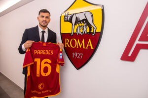 paredes As Roma Unveil New Signing Leandro Paredes