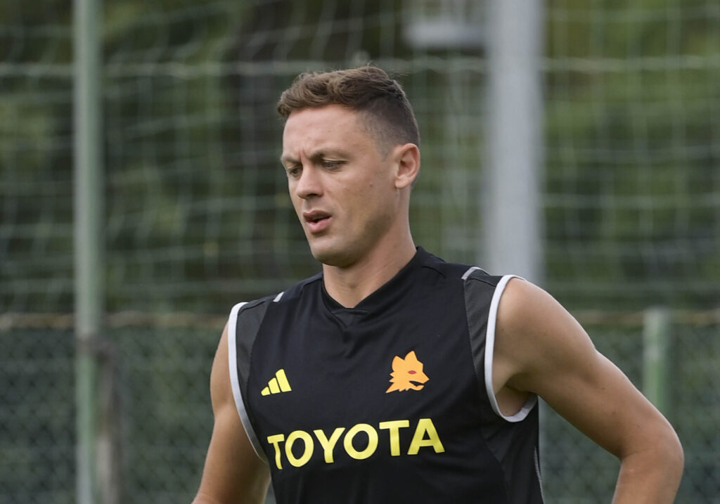 Matic As Roma Training Session