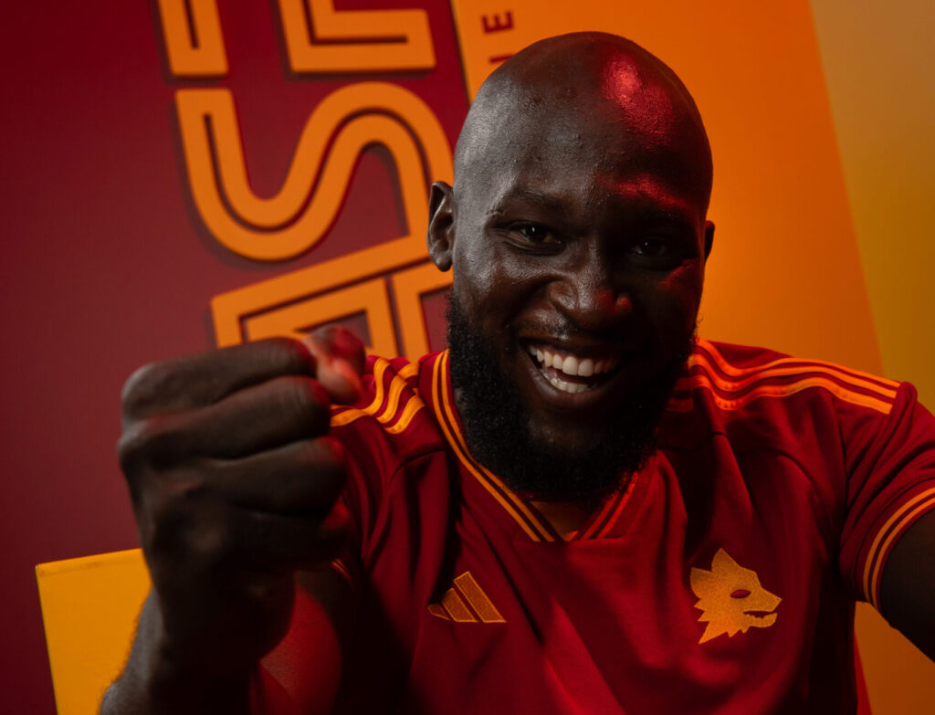 Lukaku AS Roma Unveil New Signing Romelu Lukaku