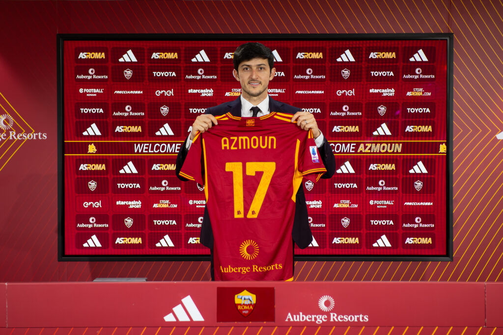 Azmoun AS Roma Unveil New Signing Sardar Azmoun