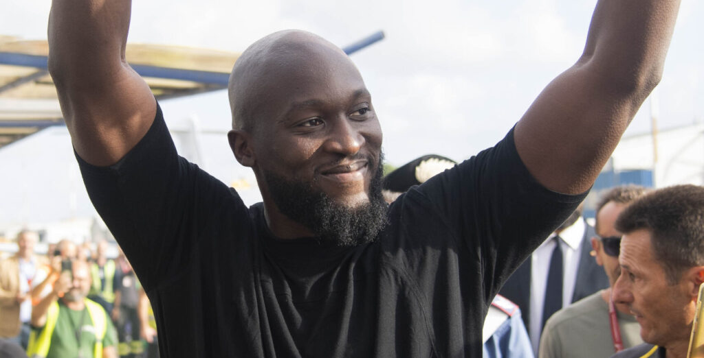 AS Roma New Signing Romelu Lukaku Arrives In Rome