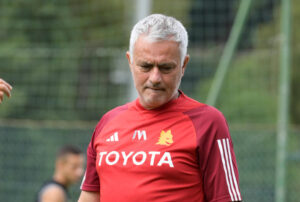 Mourinho As Roma Training Session
