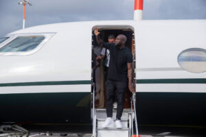 AS Roma New Signing Romelu Lukaku Arrives In Rome