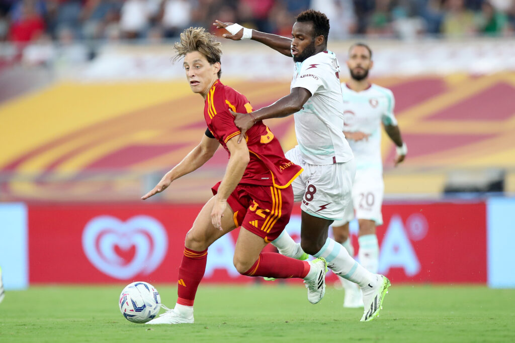 bove coulibaly AS Roma v US Salernitana - Serie A TIM
