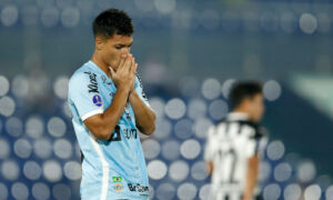 marcos leonardo Libertad v Santos - Copa CONMEBOL Sudamericana 2021
