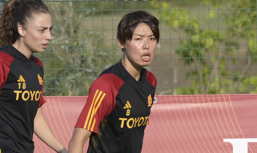 kamagai femminile AS Roma Women Training Session
