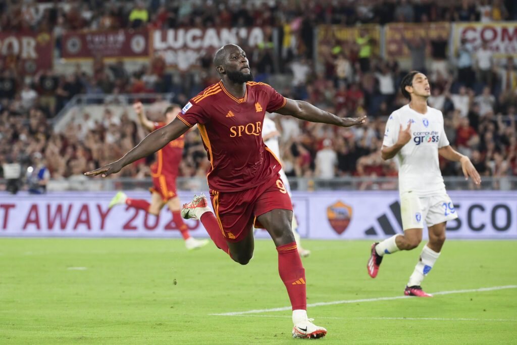 lukaku AS Roma v Empoli FC - Serie A TIM