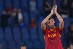 Cristante AS Roma v AC Milan - Serie A TIM