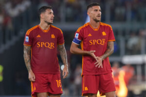 Paredes Pellegrini AS Roma v AC Milan - Serie A TIM
