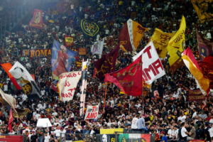 Curva Sud AS Roma v AC Milan - Serie A TIM