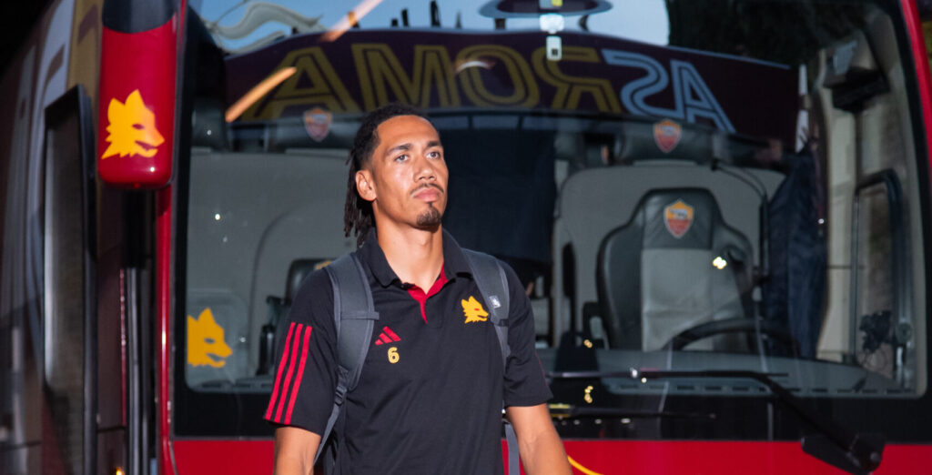 Smalling AS Roma v AC Milan - Serie A TIM