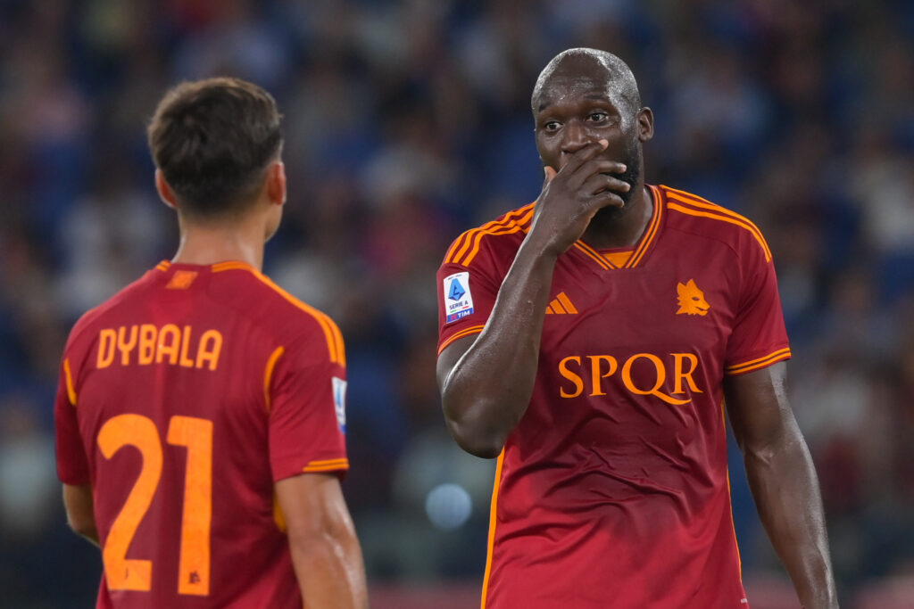 dybala lukaku AS Roma v Empoli FC - Serie A TIM