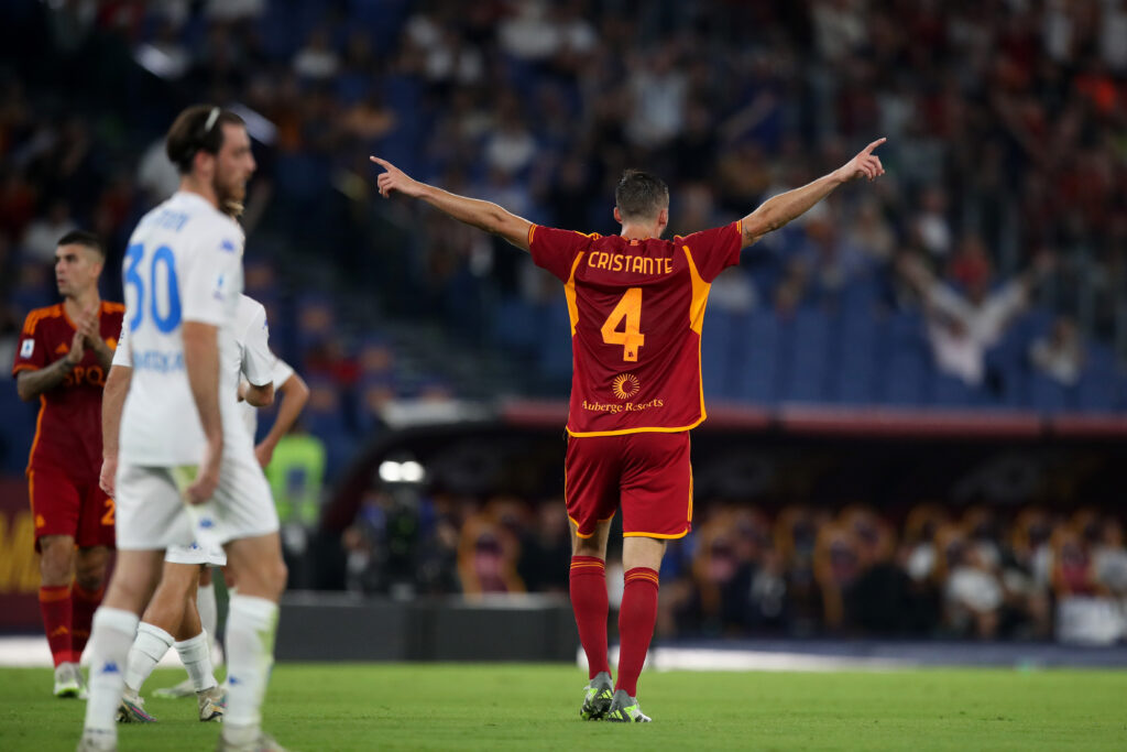 cristante AS Roma v Empoli FC - Serie A TIM