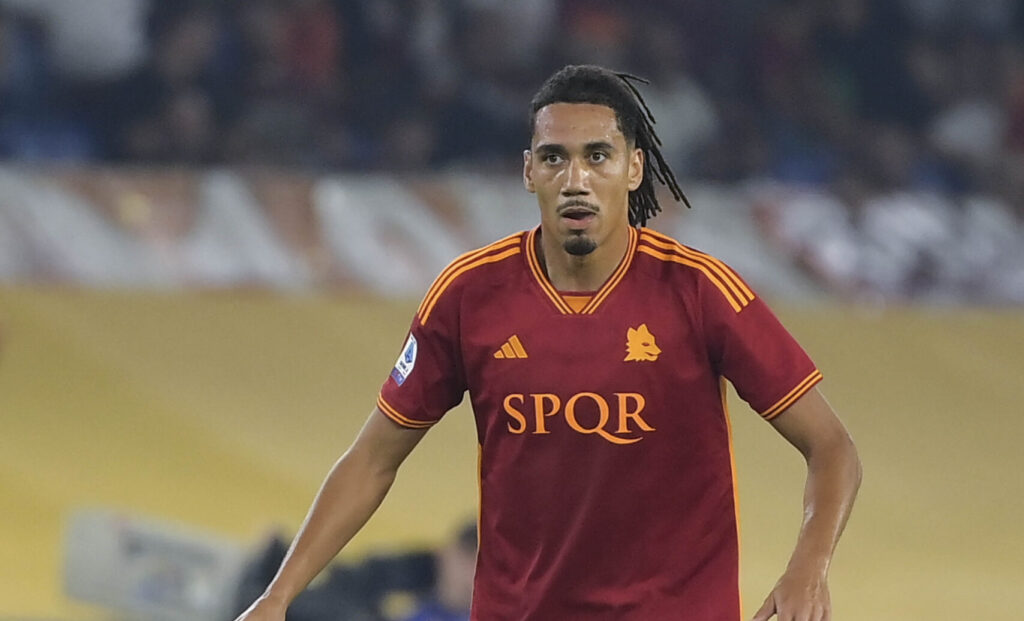 Smalling AS Roma v AC Milan - Serie A TIM