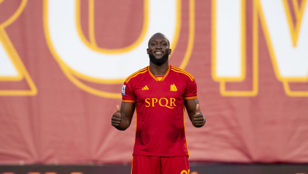 Lukaku AS Roma v AC Milan - Serie A TIM