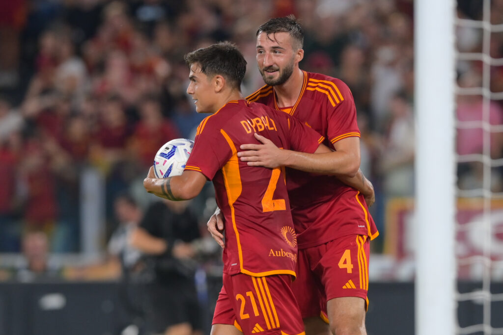 dybala cristante AS Roma v Empoli FC - Serie A TIM