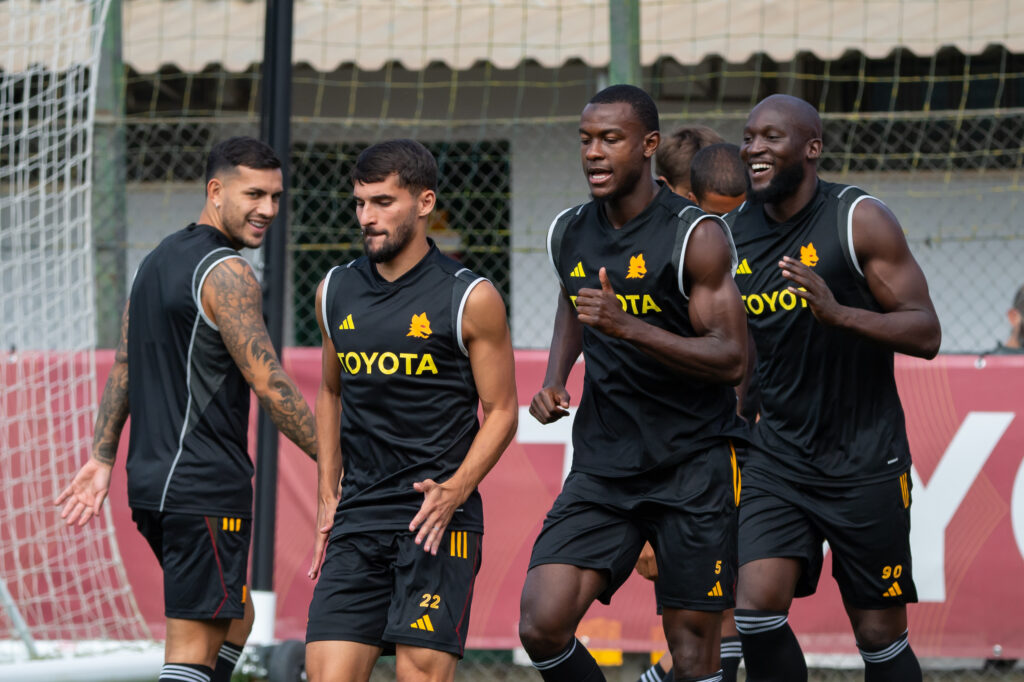 AS Roma Training Session