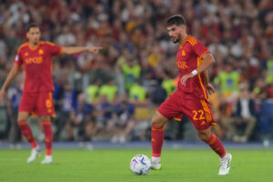 Aouar AS Roma v AC Milan - Serie A TIM