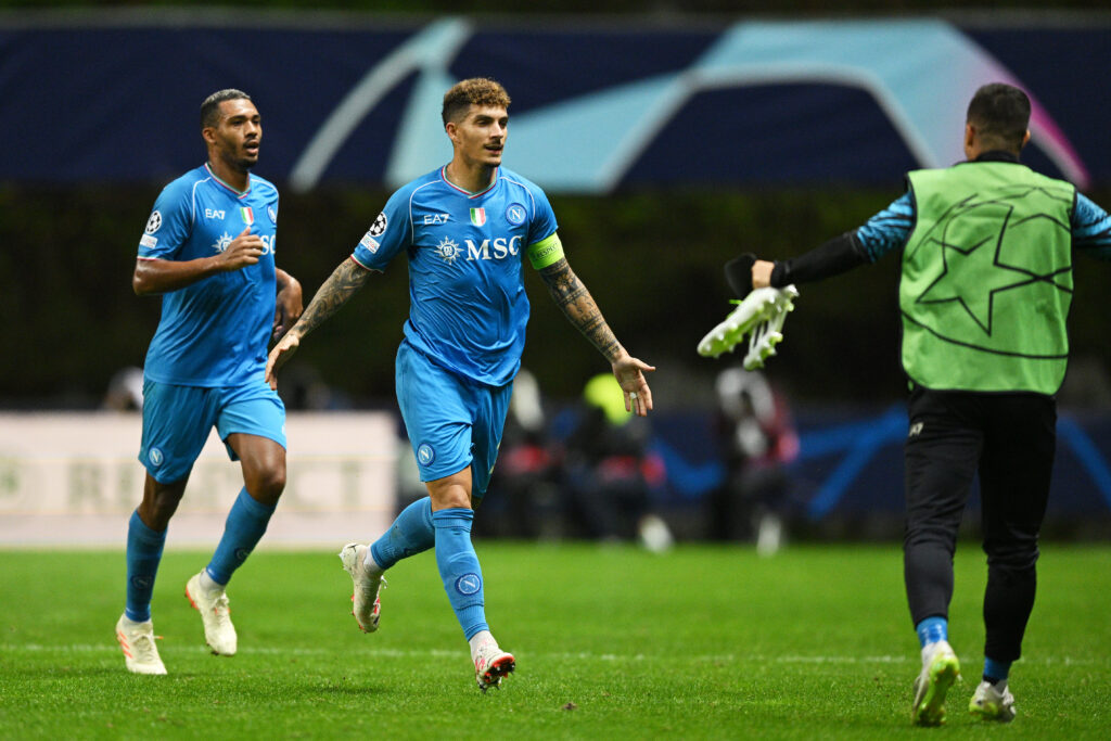 Di Lorenzo SC Braga v SSC Napoli: Group C - UEFA Champions League 2023/24