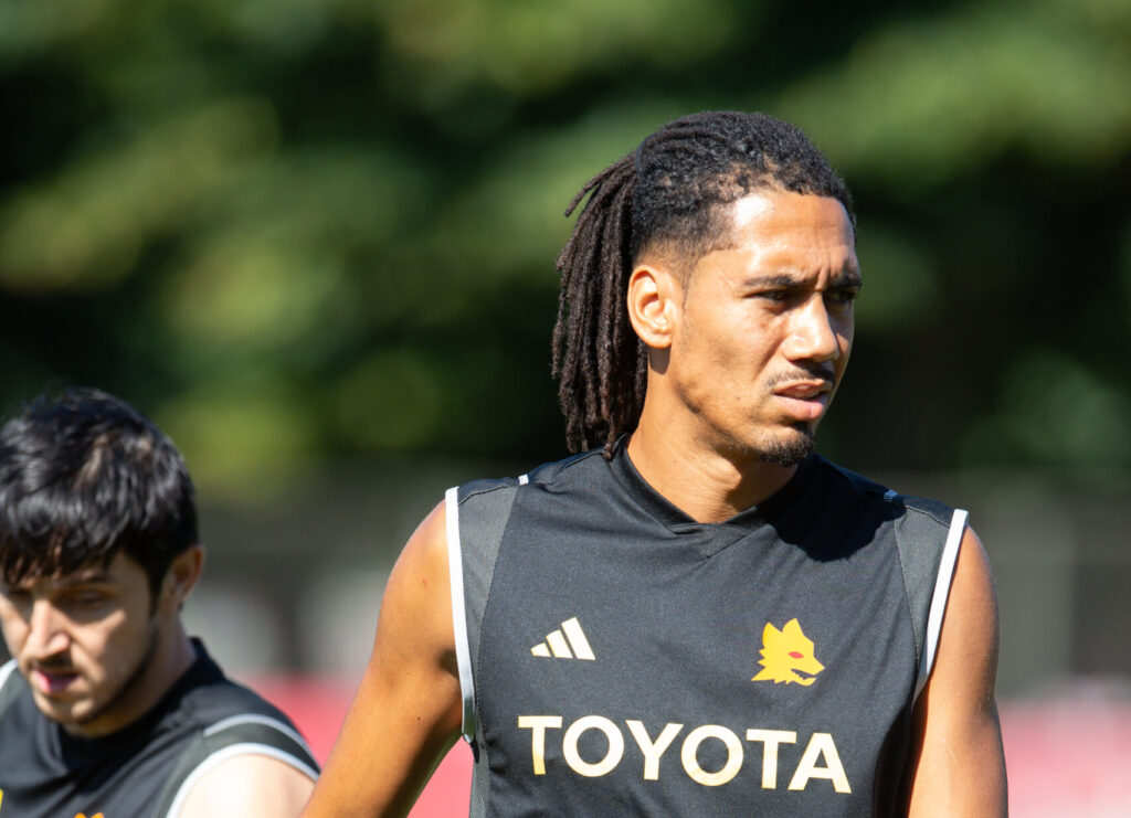 Smalling AS Roma Training Session