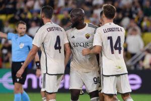 Lukaku Cristante Llorente FC Sheriff Tiraspol v AS Roma: Group G - UEFA Europa League 2023/24