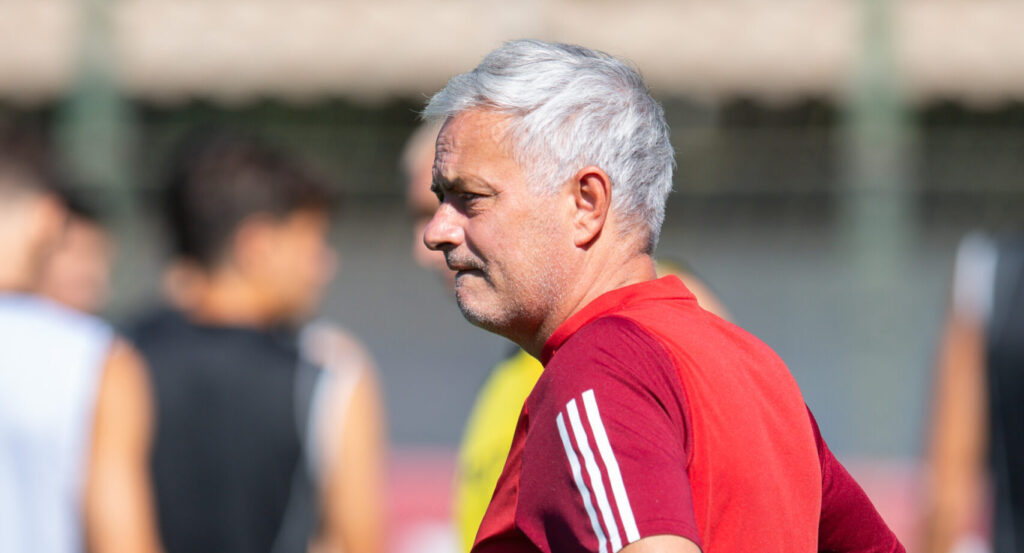 Mourinho AS Roma Training Session
