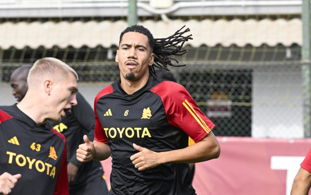 smalling AS Roma Training Session