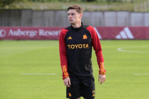 Zalewski AS Roma Training Session