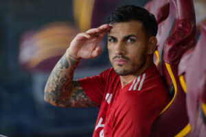 Paredes AS Roma v SK Slavia Praha: Group G - UEFA Europa League 2023/24