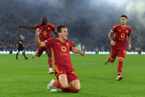 Bove AS Roma v SK Slavia Praha: Group G - UEFA Europa League 2023/24