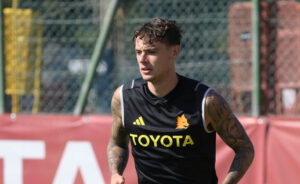 Zalewski AS Roma Training Session