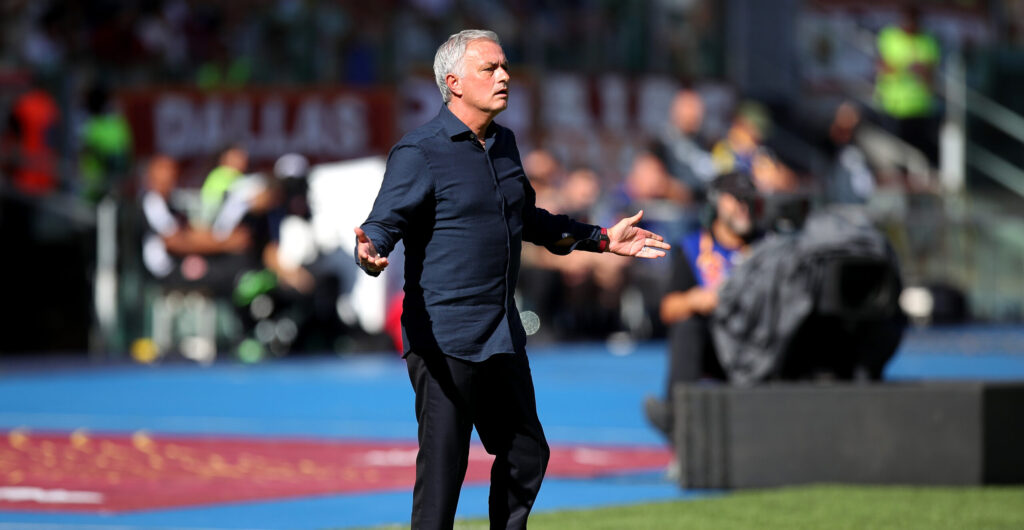 mourinho AS Roma v AC Monza - Serie A TIM