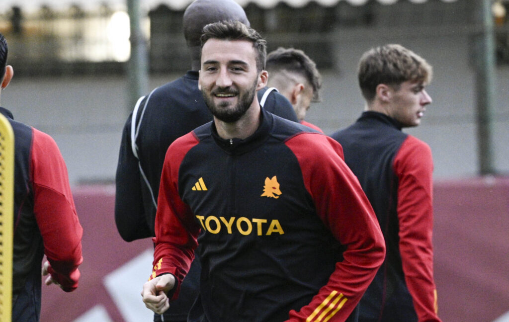 AS Roma Training Session cristante