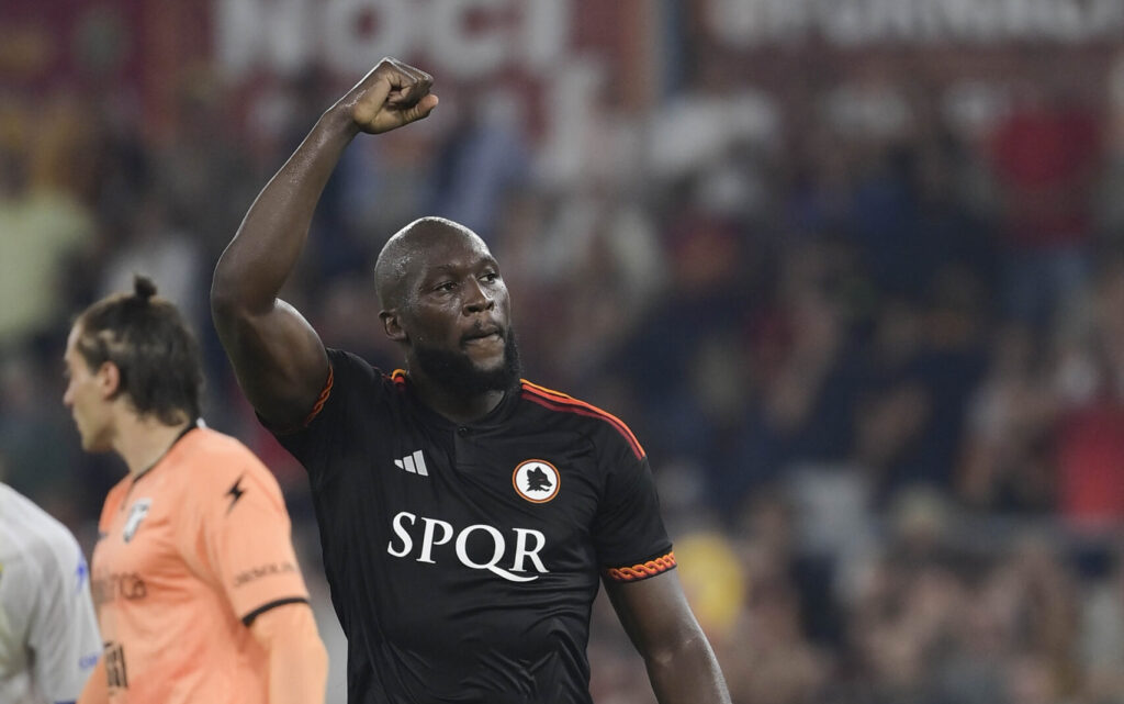 lukaku AS Roma v Frosinone Calcio - Serie A TIM