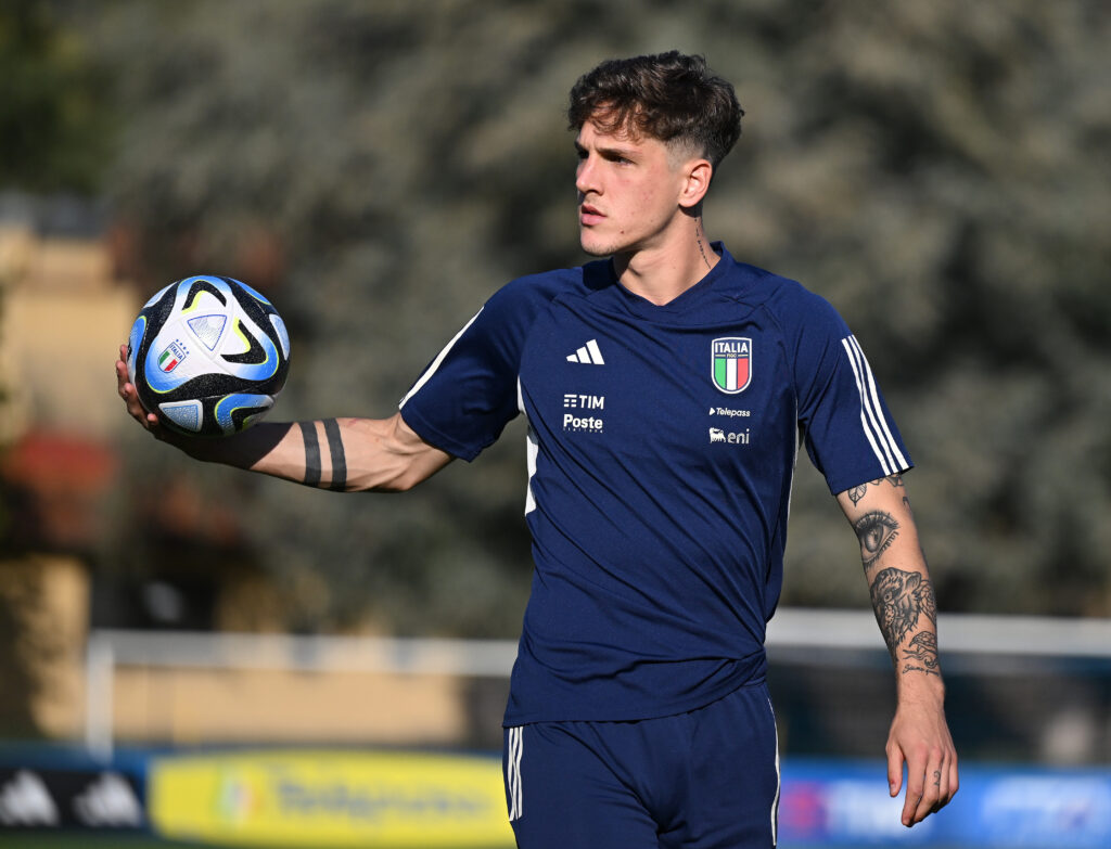 zaniolo Italy Training Session &amp; Press Conference