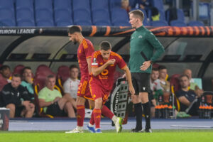 Cherubini AS Roma v SK Slavia Praha: Group G - UEFA Europa League 2023/24