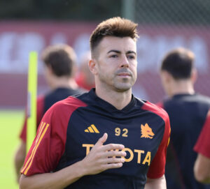 El Shaarawy AS Roma Training Session - UEFA Europa League 2023/24